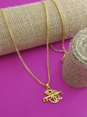 Shree Fashions World Gold-plated Alloy Pendant