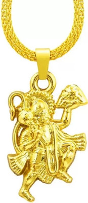 Jagsun Pendant Locket Stylish, Fancy Gold-plated Alloy Pendant Set