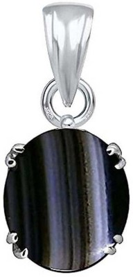 AQUAGEMS Sulemani Hakik 6.25 Ratti or 5.50 Ct Gemstone Men & Women bis Hallmark 925 Sterling Silver Stone Pendant