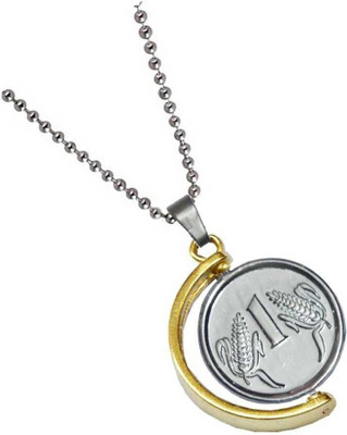 Alviira Antique Design I Love You Friendship Couple Gift Two Pcs Stainless Steel Locket Set