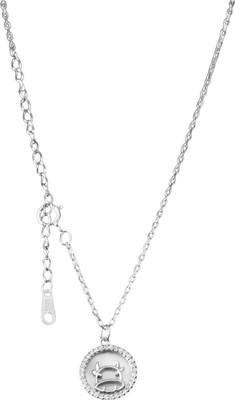 Elegancebyraavi 120 Rhodium Silver Pendant