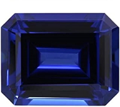 SIDHGEMS 7.25 Ratti 6.55 Carat Blue Sapphire Neelam Stone Certified Natural Gemstone Sapphire Stone