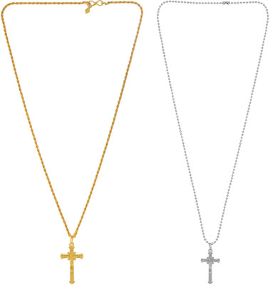 Jagsun Trending Pendant locket & Stylish Locket Chain Gold-plated Alloy