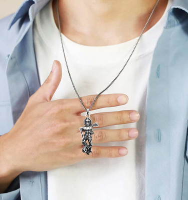 BigWheels Silver Stainless Steel Pendant Set