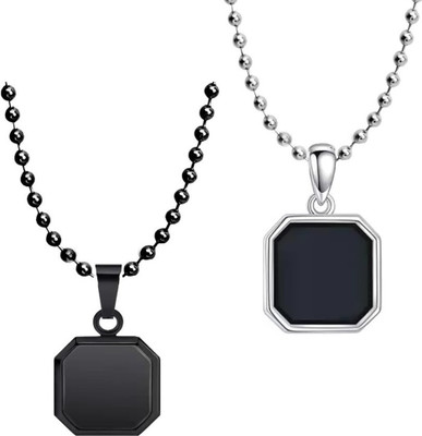 Animated F 782_RR JSE-combo cube Stone Pendant Set