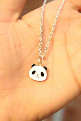 MURALI WALA Panda pendant combo Charm necklace Alloy Pendant Set Sterling Silver Stainless Steel Pendant