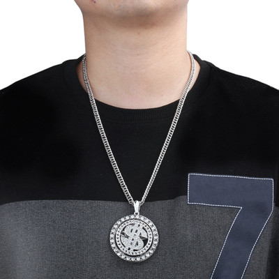 Salty Alpha Lord Neck Chain for Men & Boys | Long Necklace | Aesthetic Jewellery Stainless Steel Locket Set