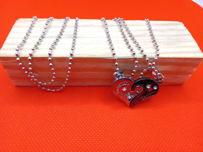 Animated Stainless Steel Pendant Set