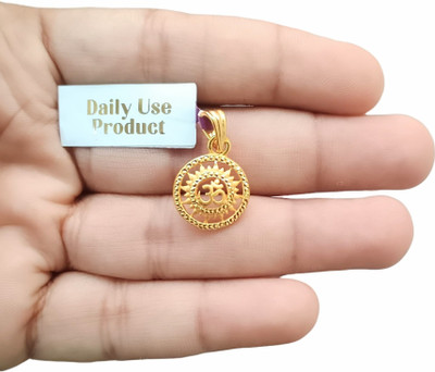 SAPNAPALACE OM gold divine pendant Gold-plated Brass Pendant