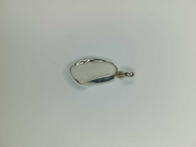 SHUBH SIDDHI Shukra Mani Stone Lab Certified Silver Locket Reduces & Removes Shukra Impact Stone Pendant