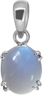 DAMBIWAL 5.25 Ratti Crystal Natural Milky Moonstone Gemstone for Men and Women Moonstone Stone