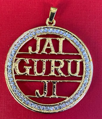 GURUJI CREATION ROUND LOCKET Metal Pendant