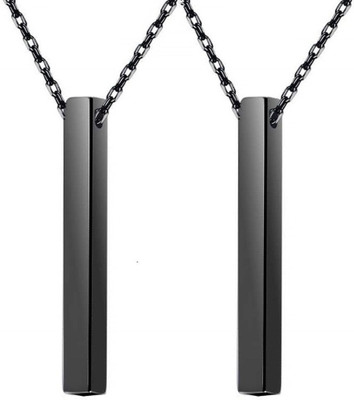 m a enterprises F 731_RR JSE-2 blk barr Stone Pendant Set