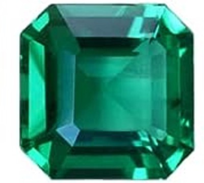 SIDHGEMS 7.25 Ratti 6.00 Crt Natural Emerald Panna Original Gemstone Certified Natural Emerald Stone