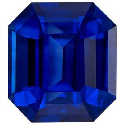 SIDHGEMS 7.25 Ratti 6.25 Crt Ceylon Blue Sapphire/Neelam/Nilam Natural Gemstone Sapphire Stone