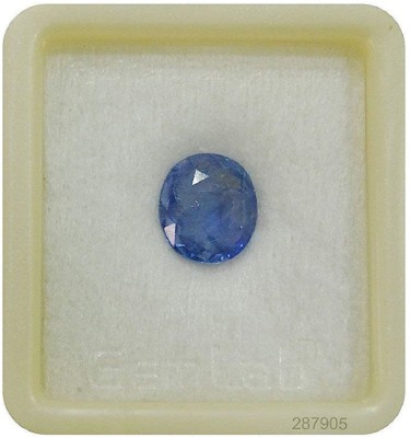 barmunda gems 4.25 Ratti Blue Sapphire Gemstone Neelam/Nilam Stone Original Certified Sapphire Stone
