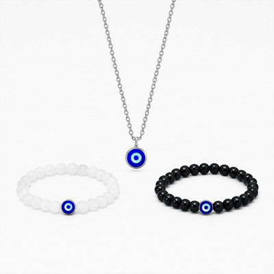 EvilEye Alloy Pendant Set