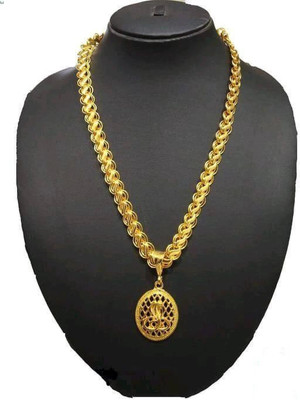 Pihoo Enterprise Snake Round Gold-plated Alloy Pendant Set