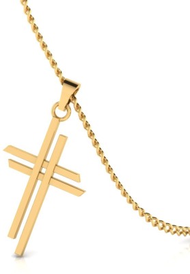 Iski Uski Store Jesus Christ Silver Men's Pendant Gold-plated Sterling Silver Pendant