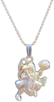 Armoise Pendant Locket Stylish, Fancy Silver Alloy Pendant Set