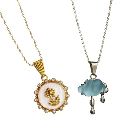 HEM RUPA Exquisite Locket and Chain Designs for Men, Boys, Women and Girls Gold-plated Metal, Metal Locket Set