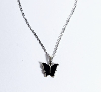 m a enterprises F 38_JS bf blak pendent Stone Pendant Set