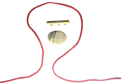 Zoltamulata Sagar Tilak Kavach with Instruction Manual Brass
