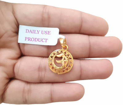 SAPNAPALACE OM Supreme gold pedant Gold-plated Brass Pendant