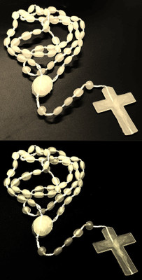 Dynamic Retail Global Jesus Cross Radium Locket Pendant Necklace Religious Jewellery Christmas MA805 Crystal Pendant Set