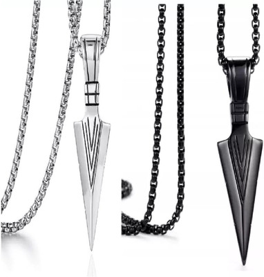 Animated F 137_JSE-arrw combo Stone Pendant Set