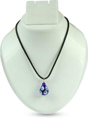 CRYSTU Evil Eye Pendant, Evil Eye Pendants/Locket with Black Thread Crystal Pendant