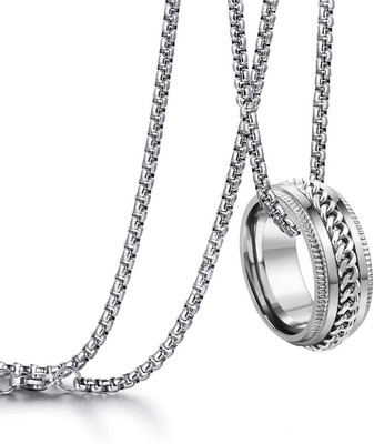 Teeragaj C 885_RR JSE-SY-SPINNER Silver Stone Pendant Set