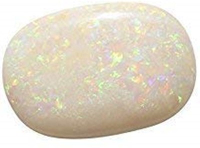 barmunda gems 4.25 Ratti Natural Multi Fire Opal Stone Original Lab-Certified Opal Stone