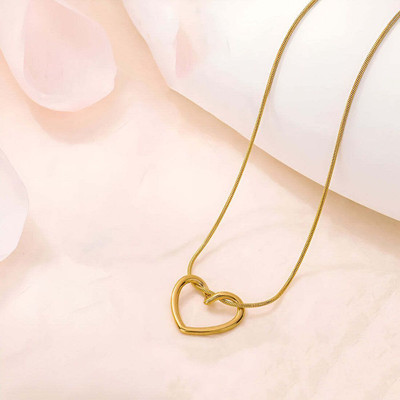 Sparqle Anti tarnish Gold plated Gold-plated Stainless Steel Locket