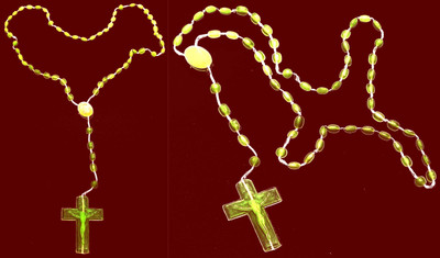 Dynamic Retail Global Jesus Cross Radium Locket Pendant Necklace Religious Jewellery Christmas NL269 Crystal Pendant Set