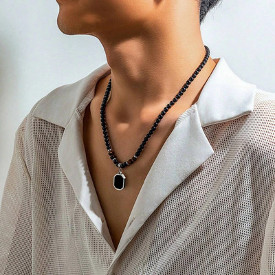 Murliwala Men Pendant | Pendant For Men | Boy Locket |Locket For Boy Rhodium Alloy Pendant Set
