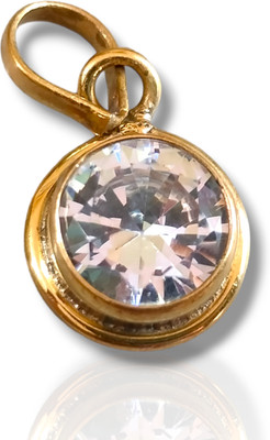 Kumar Gems Best Quality Zirconia/American Diamond Gold Plated Pendant Gold-plated Zircon Alloy Pendant