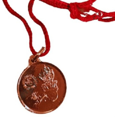 DEV RATNA KENDRA Locket Shree Chandra Yantra Copper Pendant