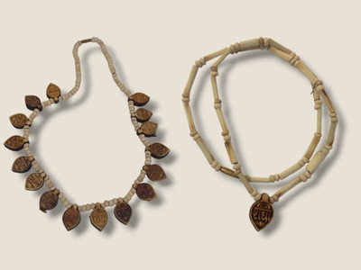 Shirjewellery589 Wood Pendant Set