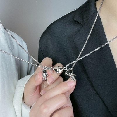 m a enterprises F 94_JS seem-robot Silver Stone Pendant Set