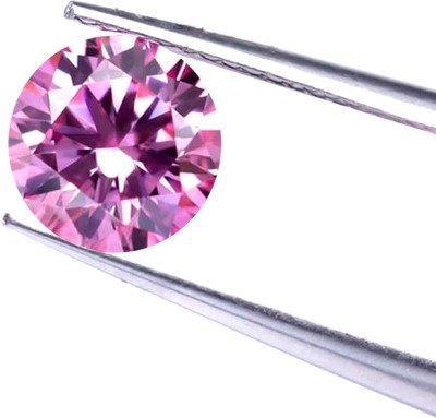 R.K GEMS Pink American Diamond Gemstone (Zircon) Diamond Stone