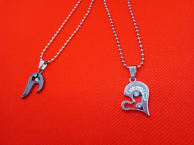 EndlessFashion C 769_RR JSE-BLLLK DIL Stone Pendant Set