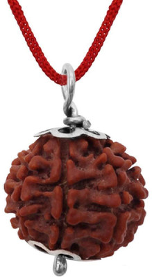 Fine Creation ORIGINAL(NEPALI) 7 MUKHI RUDRAKSHA Wood Pendant