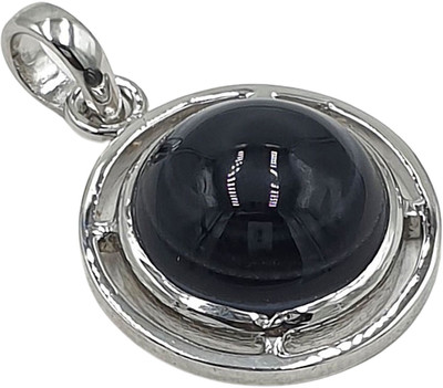Sahiba Gems Agate Sterling Silver, Stone Locket