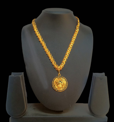 JIPPA GOLD PLATED MENS CHAIN & PENDANT Gold-plated Brass Pendant