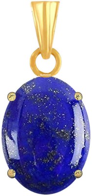 Suruchi Gems & Jewels Lapis Lazuli 9.25 Ratti or 8.50 Ct Panchdhatu (5 Metal) Men and Women Gold-plated Alloy Pendant