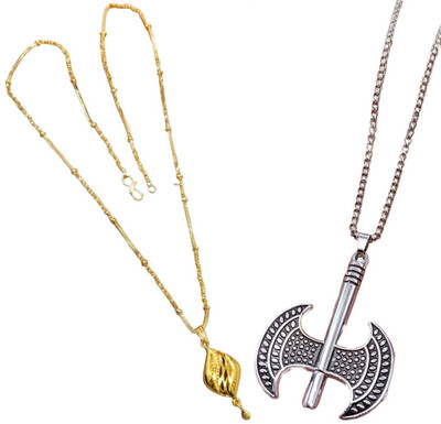 HEM RUPA Gold-plated Brass, Metal Locket Set