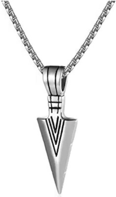 Teeragaj C 858_RR JSE-SILVER ARROWW11 Stone Pendant Set