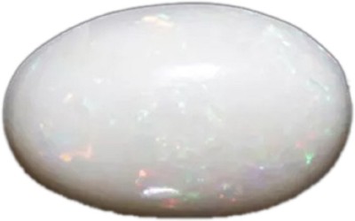 barmunda gems 7.25 Ratti Natural Opal Gemstone Men & Women By Lab Certified Opal Stone