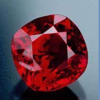 SIDHGEMS 7.25 Ratti 6.25 Crt Red Ruby Stone Manik Stone Original Certified for Men & Wome Ruby Stone